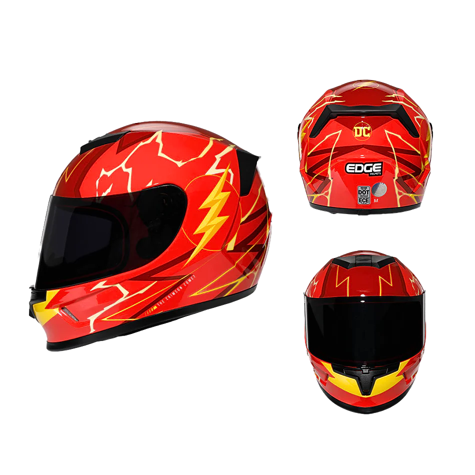 Casco DC Integral Roman Flash Junior Certificación DOT - Image 4