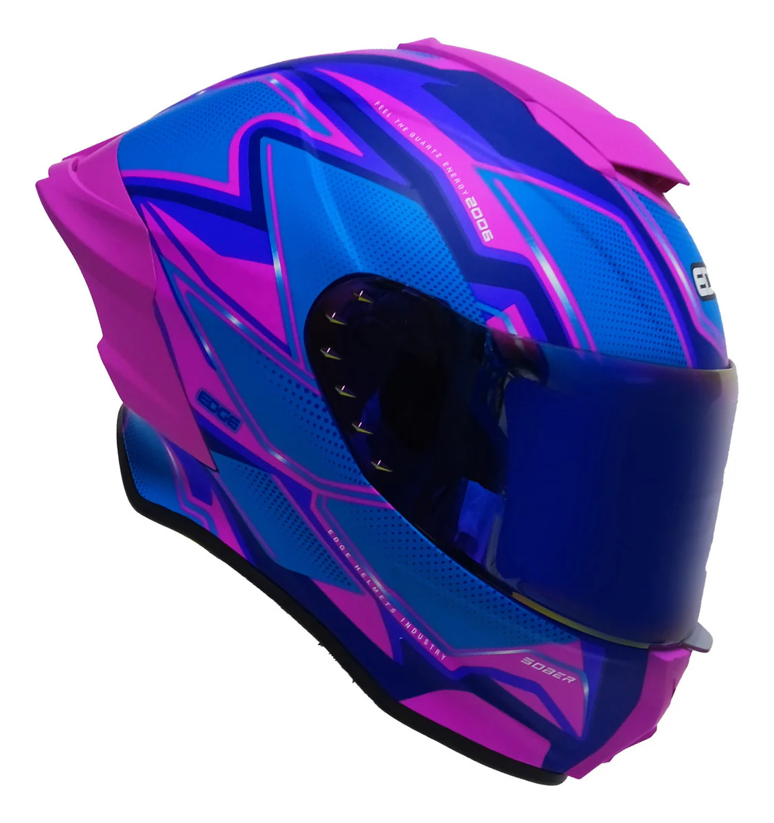 Casco Moto Edge Integral S. Q. Certificado Dot Y Ece 2206 - Image 3