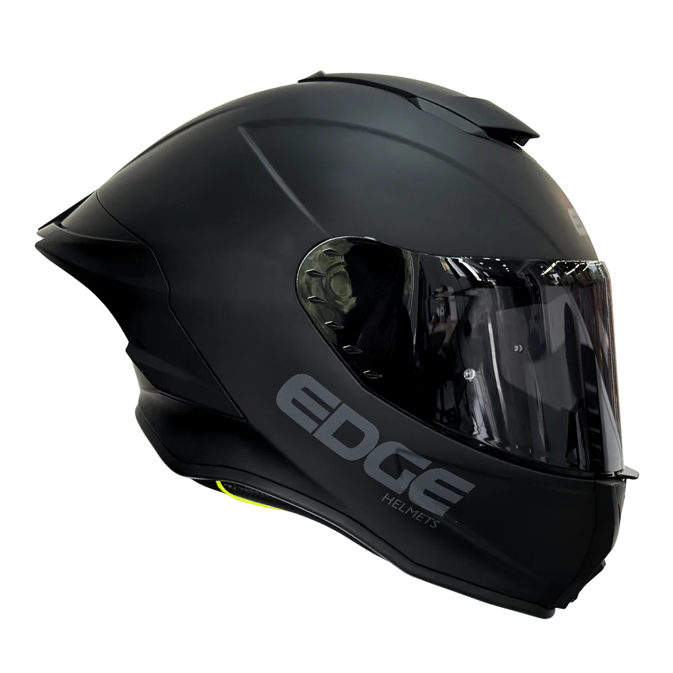 Casco EDGE Integral Shanghai Sólido Negro Certificación DOT I ECE - Image 18
