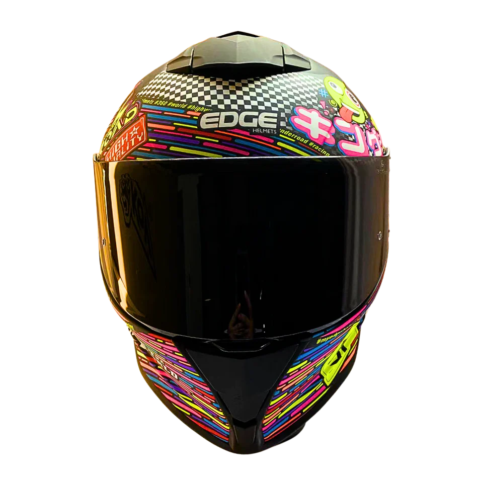 Casco EDGE Integral Shanghai Racing 360 Certificación DOT I ECE - Image 3